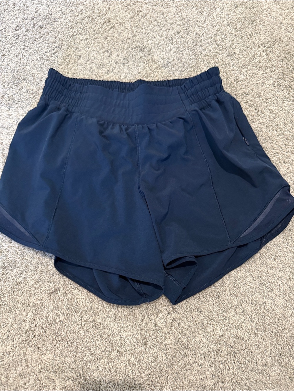 Lululemon High Rise Hotty Hot 4” True Navy